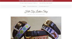 Desktop Screenshot of hilltopleather.com